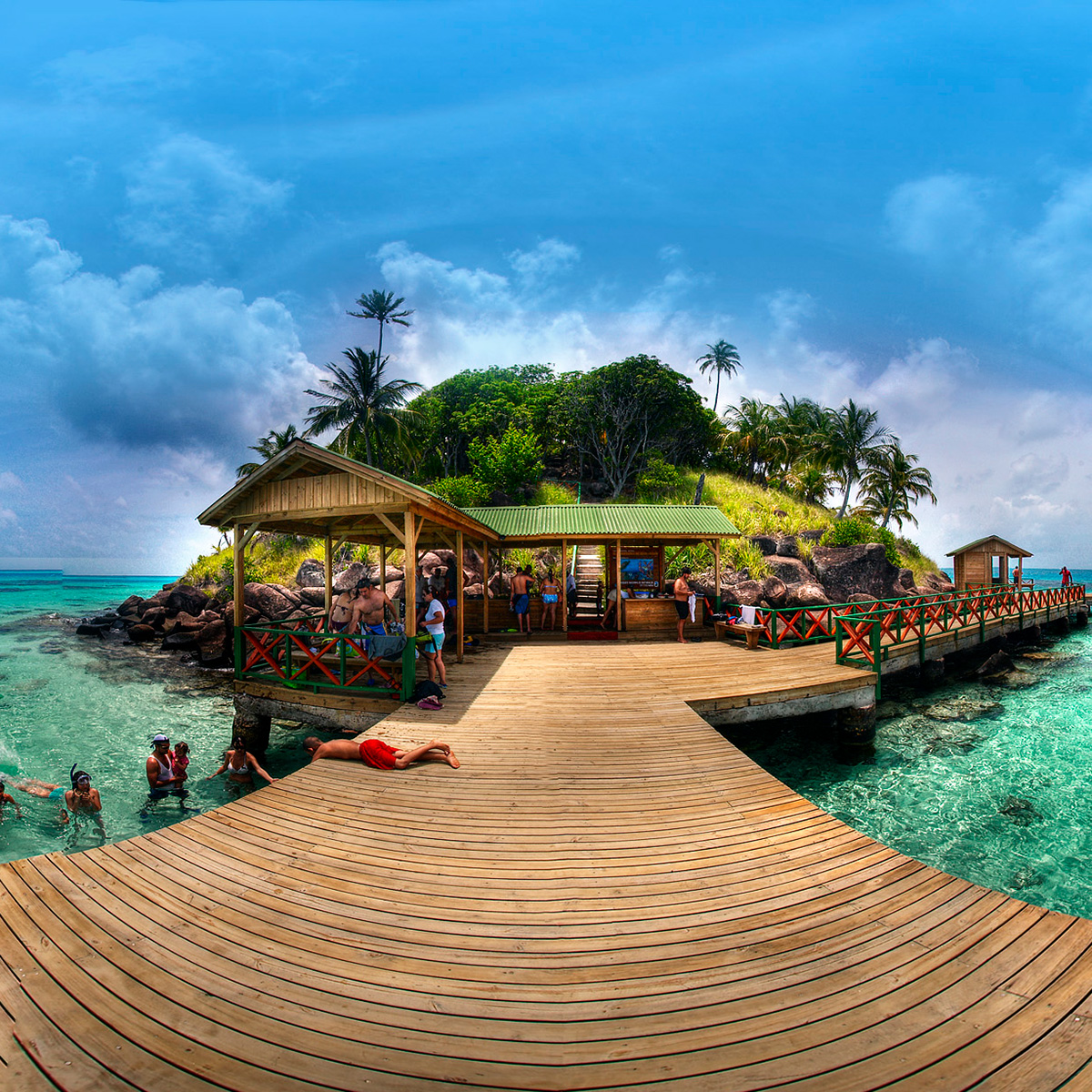 Muelle en la Playa